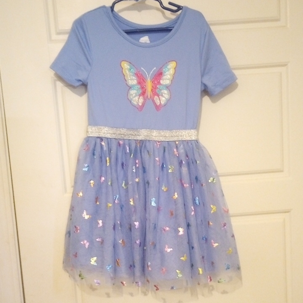 Extremely Me Girls Butterfly Dress